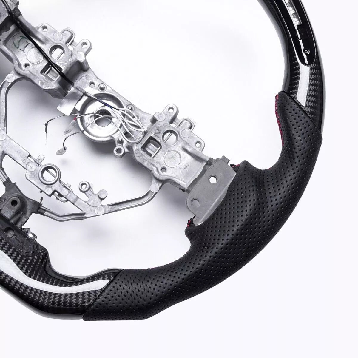 Carbon Fiber Steering  Wheel W/ Heated &LED - Lexus IS GS CT NX RC F LX.