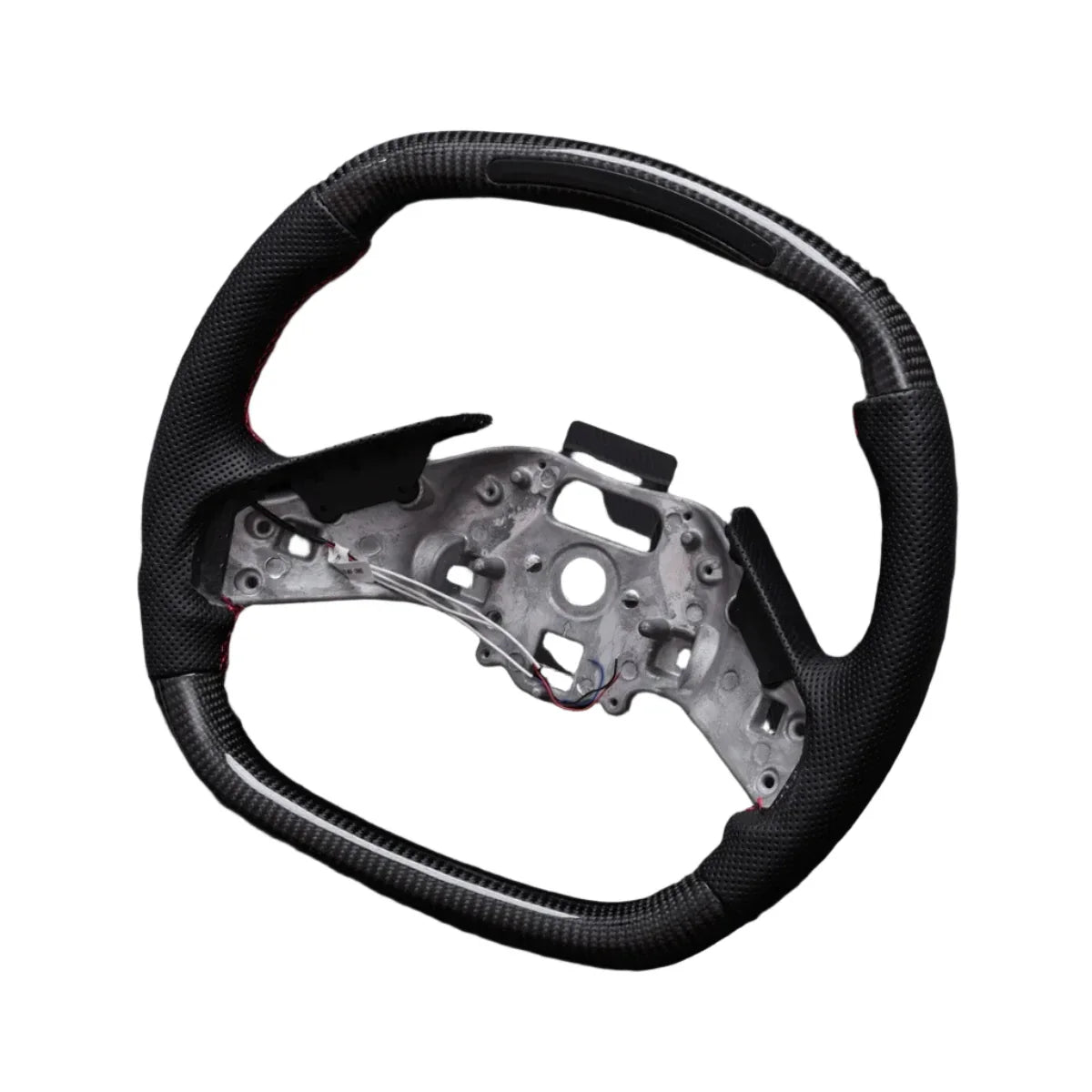 Carbon Fiber LED W/Heated Steering Wheel Corvette C8 Z51 Z06 2020-24 OEM.