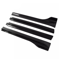 Gloss Black Side Skirts Extension V3  - 20-24 Tesla Model Y.