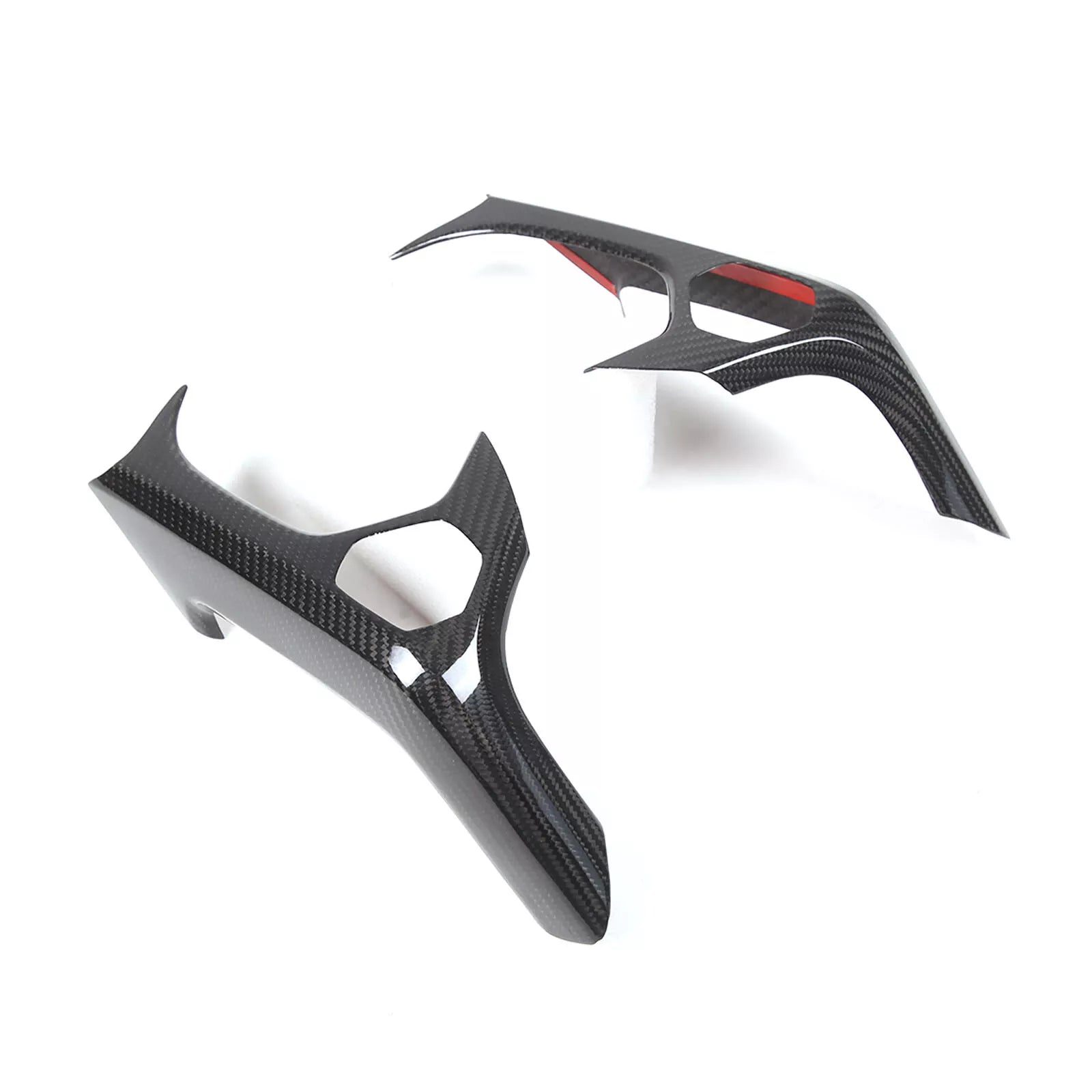 Carbon Interior Door Grab Handle Cover Trim - Lamborghini Huracan 2014-21.
