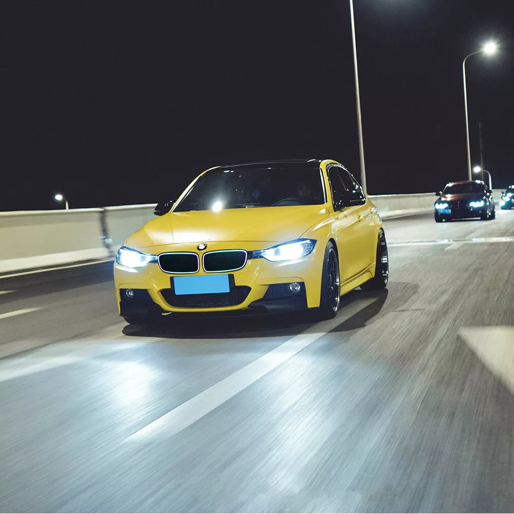 LED Light Front Kidney Grille - BMW F30 3 Series 2013-2018.