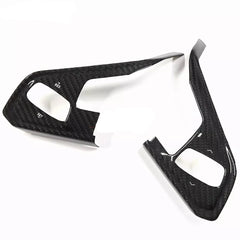 Carbon Fiber Interior Steering Wheel Trim - Corvette C8 2LT 3LT 2020-2023.