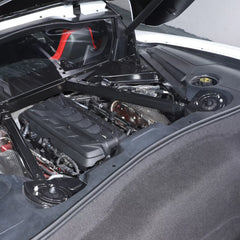 Carbon Fiber Engine Bay Shock Tower Cover Trim - Corvette C8 2020-2025.