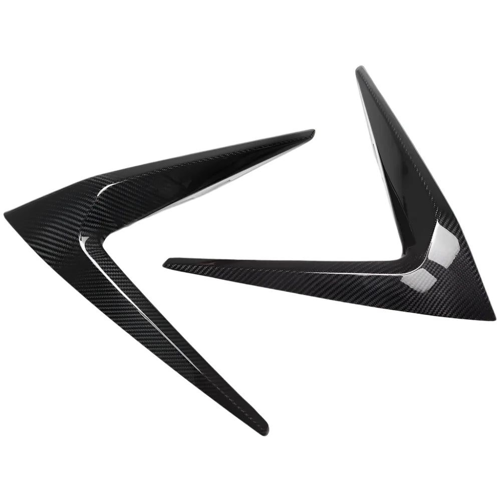 Carbon Fiber  Fog Light Cover Lower Bumper Side Trim - Lexus IS 300 350 500 2021-2025.