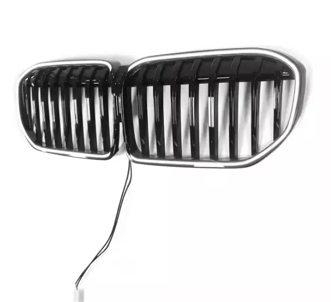 Gloss Black Front Grille w/ LED - BMW 7 series G11 G12 2020+.