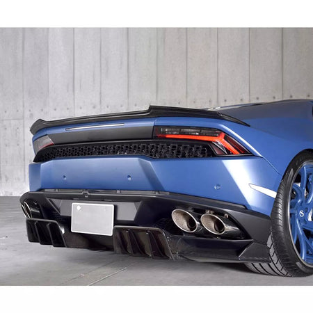 Carbon Fiber Rear Trunk Spoiler - Lamborghini Huracan LP580 LP610.