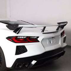 Carbon Fiber Side Spoiler Wing Winglets - 2020-2024 Corvette C8.