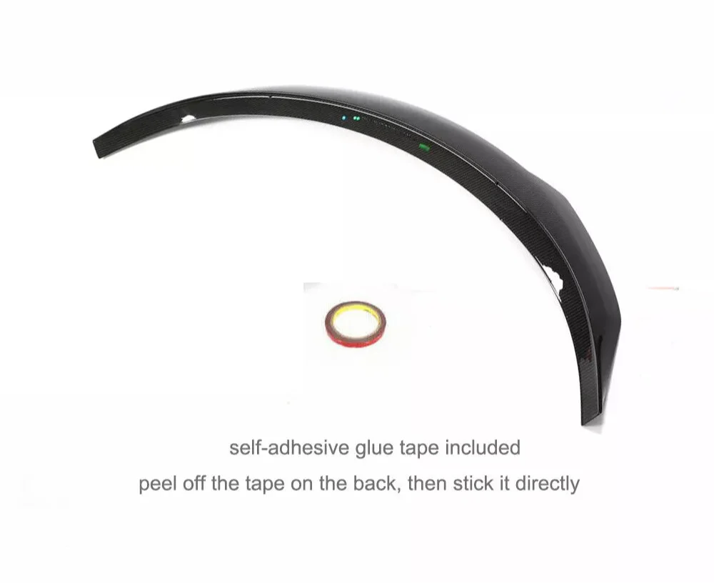 High Kick Carbon Fiber Spoiler -  Tesla Model Y 2019-2024.
