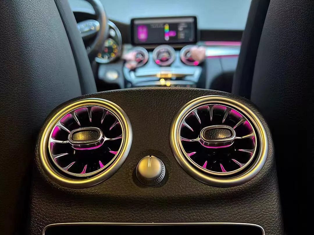 RGB Ambient AC Vent Lighting - Mercedes Benz.