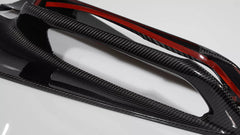 Carbon Fiber Black Inner Door Panel Armrest Cover -  Corvette C8 2020-UP.