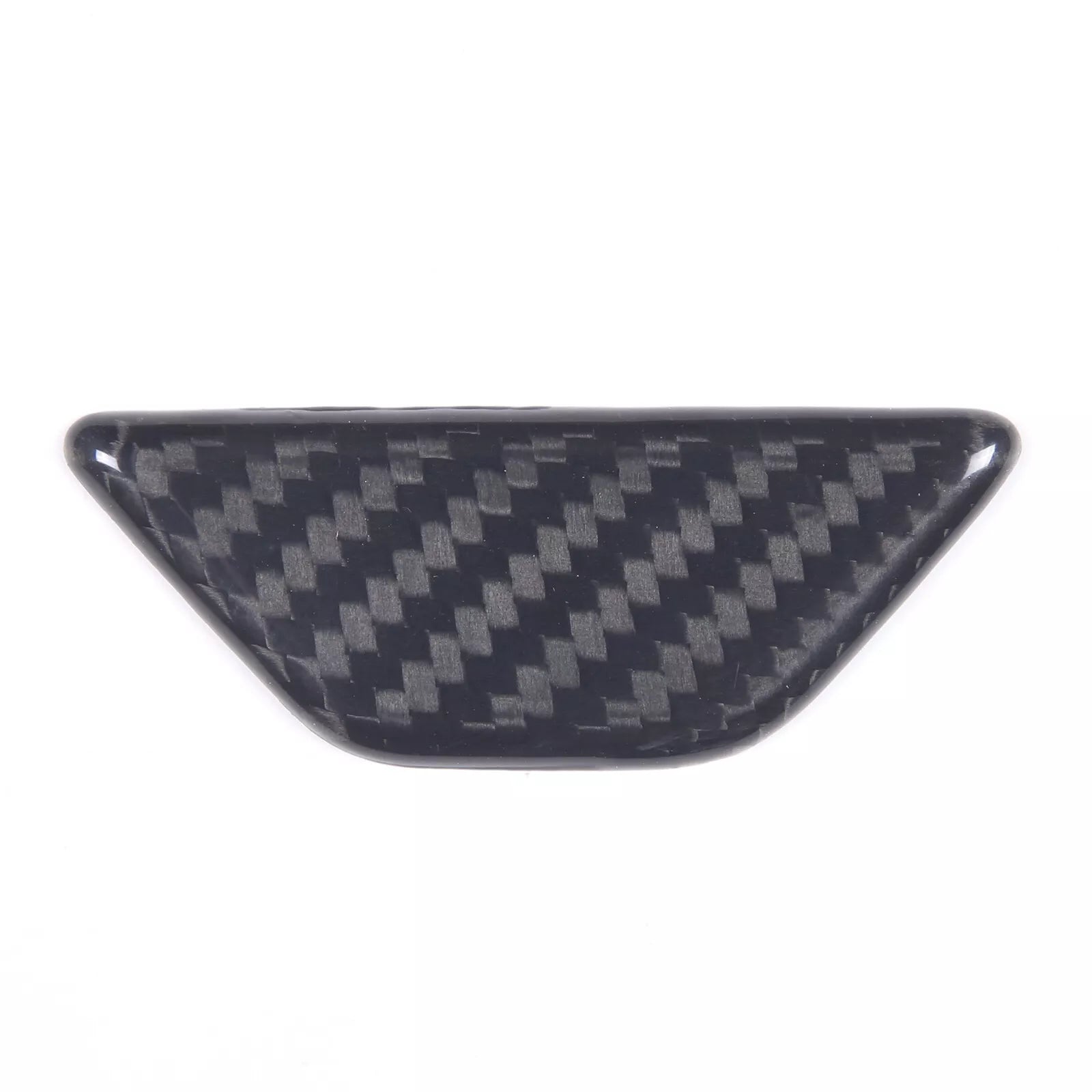 Carbon Fiber Central Armrest Box Switch Cover Trim - Corvette C8 20-25.
