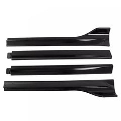 Gloss Black Side Skirts Extension V3  - 20-24 Tesla Model Y.