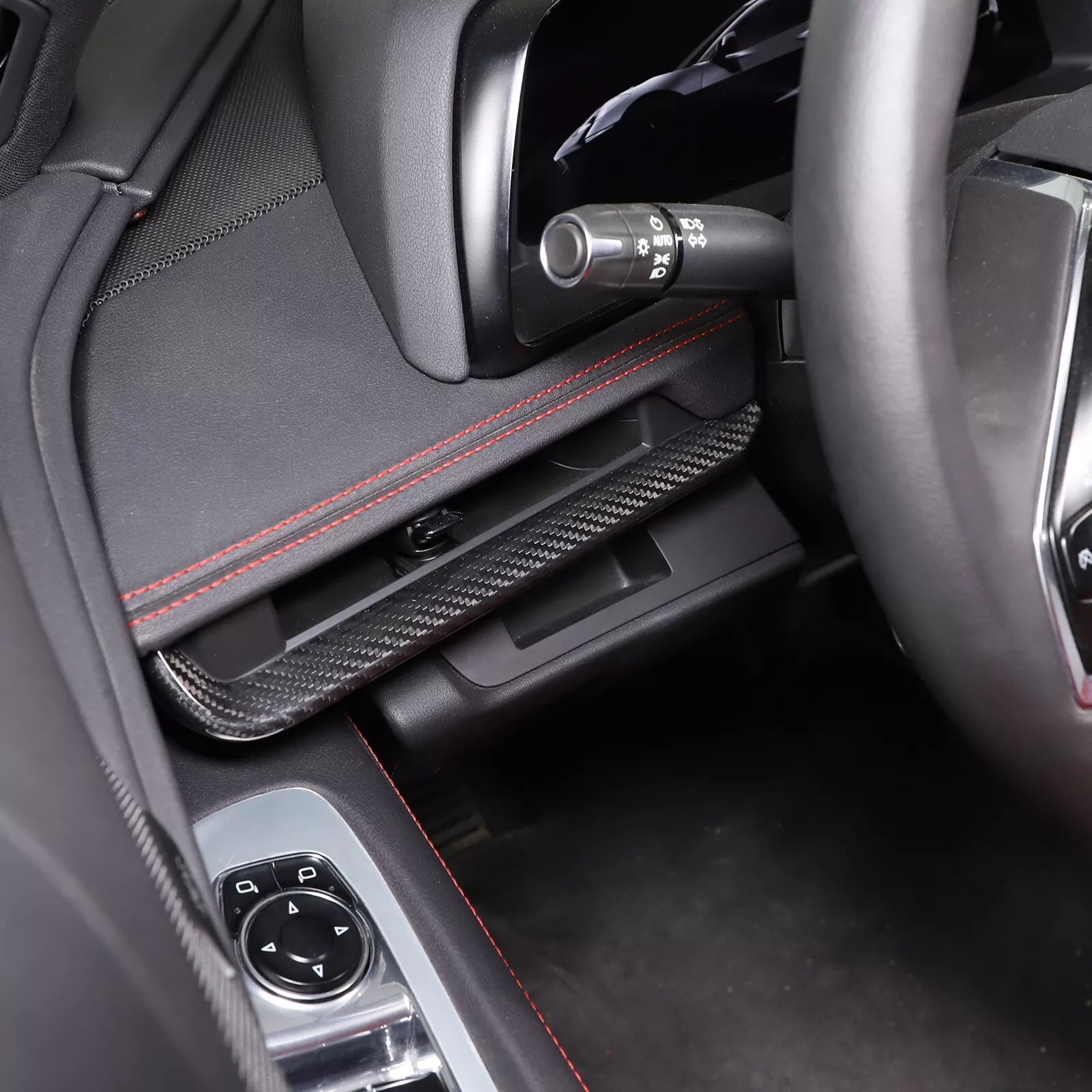 Carbon Fiber Interior Dash Air Vent Strip Trim - Corvette C8 2020-2024.