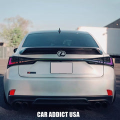 Clear RGB LED Rear Tail Light - Lexus IS250 IS300 IS350 ISF.