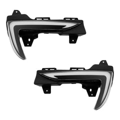 Fog Lights Front LED DRL Signal Lamps - 2017-2023 Tesla Model 3.