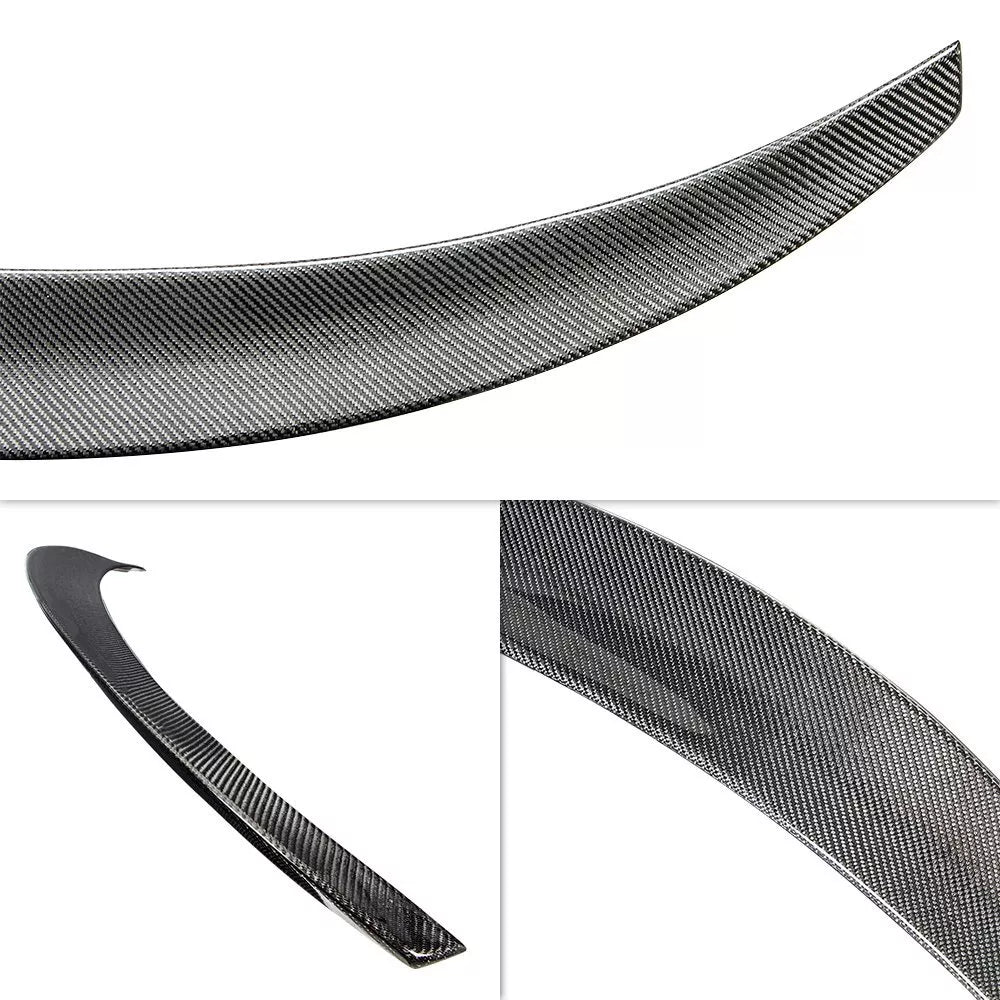 Carbon Fiber OEM+ Rear Trunk Spoiler - 2017-2023 Tesla Model 3.