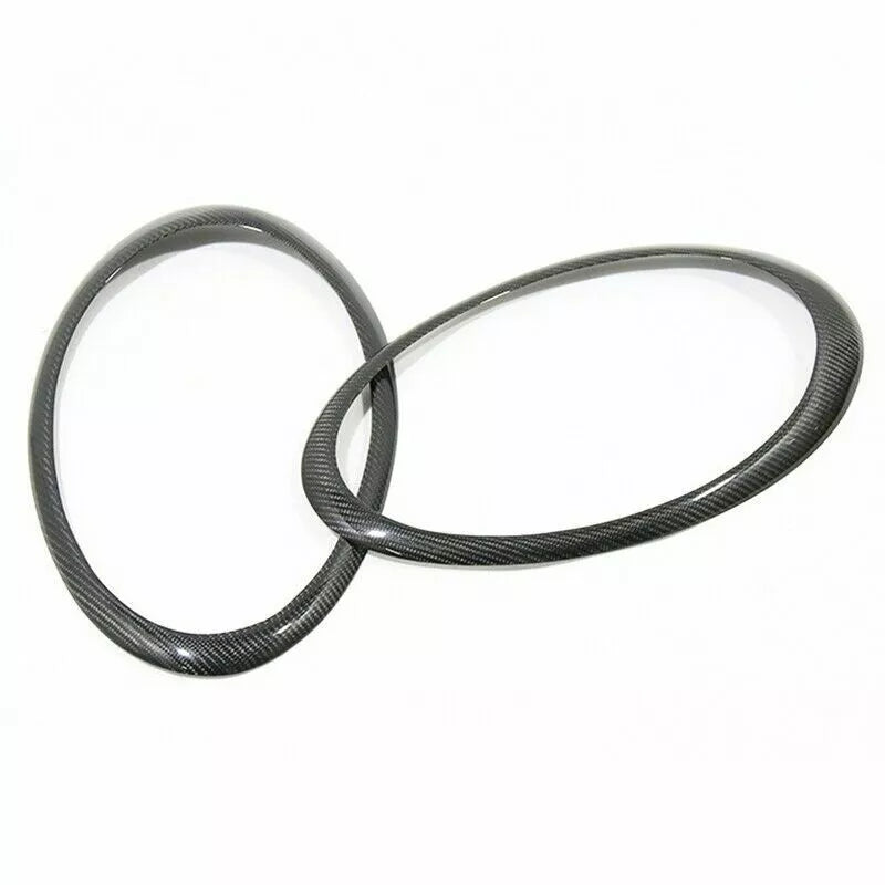 Carbon Fiber Front Headlight Cover Trim - Porsche Carrera 991.