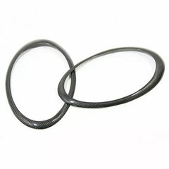 Carbon Fiber Front Headlight Cover Trim - Porsche Carrera 991.