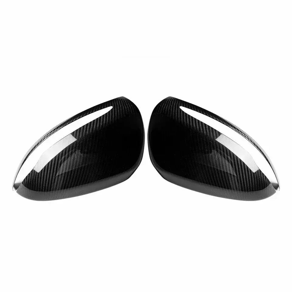 Carbon Fiber Side Mirror Cover - Mercedes Benz C/E/S/GLC Class.