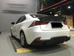 Carbon Fiber Rear Trunk Spoiler - Lexus IS250/IS350/ & IS300.