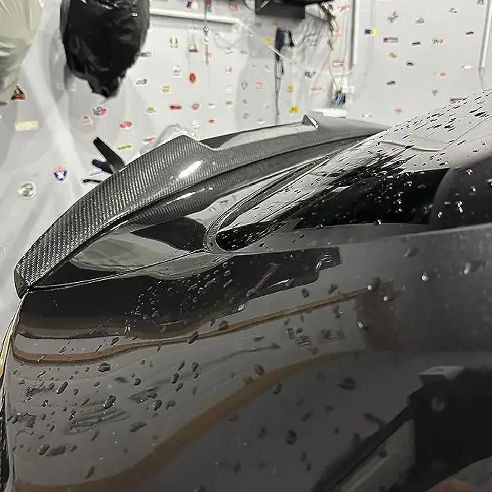 V Style Carbon Fiber Rear Spoiler - BMW F98 X4M G02 X4.