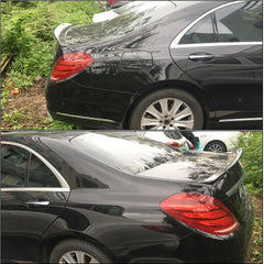 Carbon Rear Trunk Lip Spoiler - Mercedes Benz S-Class W222.