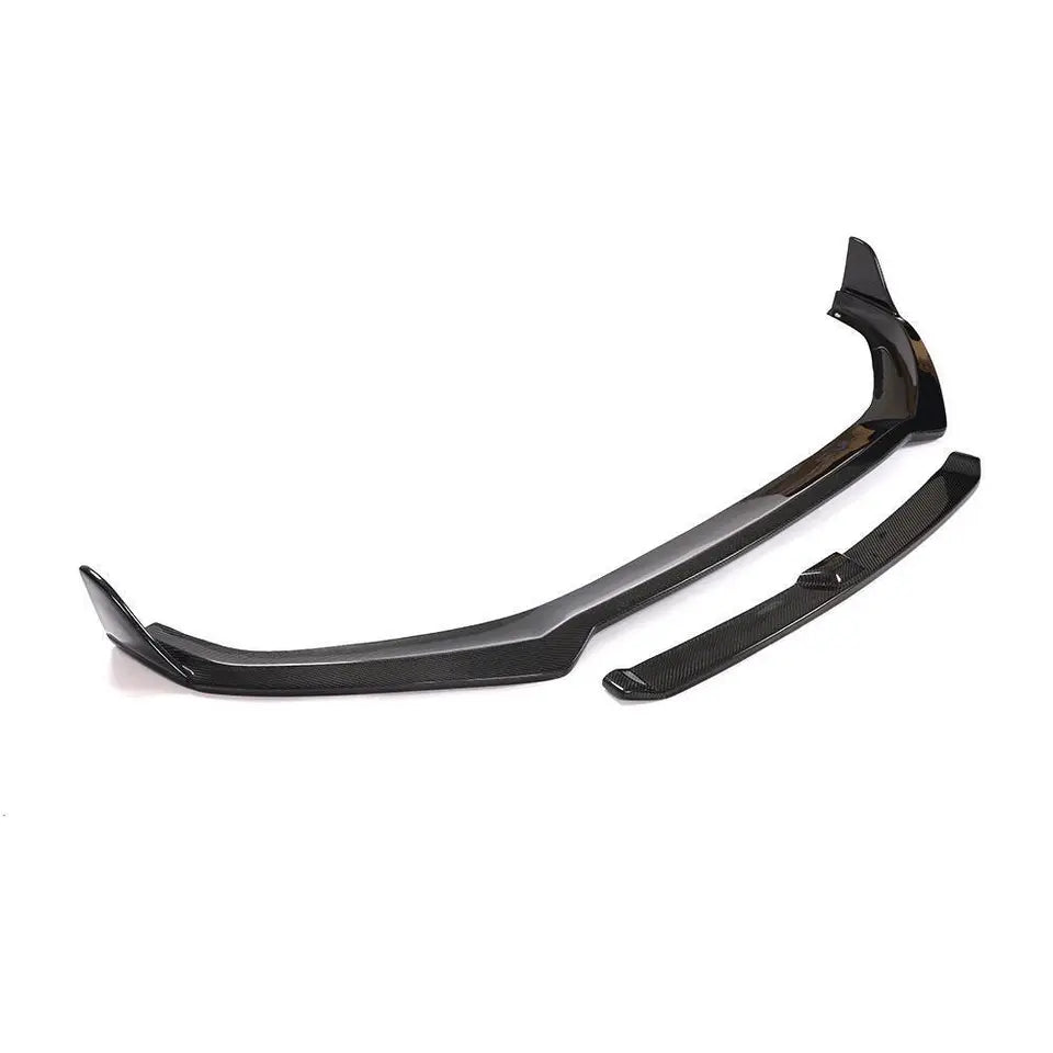 Carbon Fiber Front Lip (2Pc) - Audi A5/S5 B9 S-Line.