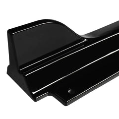 Gloss Black Front Lip Spoiler Splitter - Honda Civic 11th Gen.
