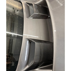 Carbon Fiber Rear Intake Vents Cover Scoop - Porsche GT3 911 991.2.