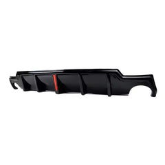 Gloss Black Rear Diffuser W/Led Light - Lexus IS250 IS350 Sedan 2006-2013.
