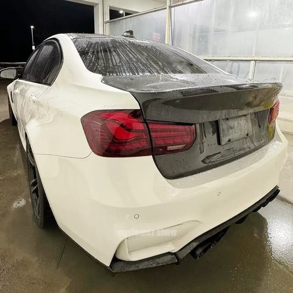 CSL Style Carbon Fiber Rear Trunk - BMW F80 M3 & F30 3 Series.