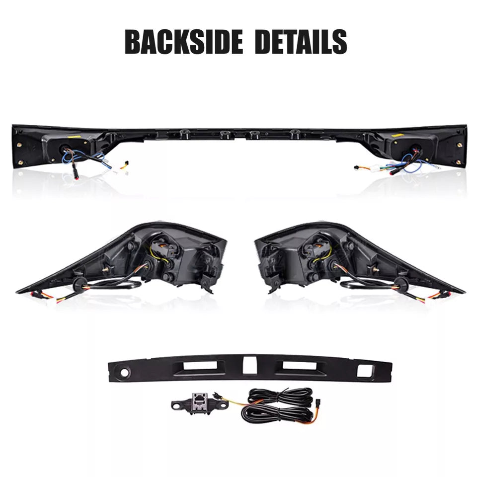 Clear RGB LED Rear Tail Light - Lexus IS250 IS300 IS350 ISF.