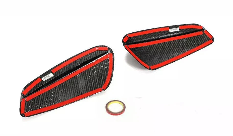 Dry Carbon Fiber Side Fender Vent Air Intake Cover -  Porsche 911 992.1.