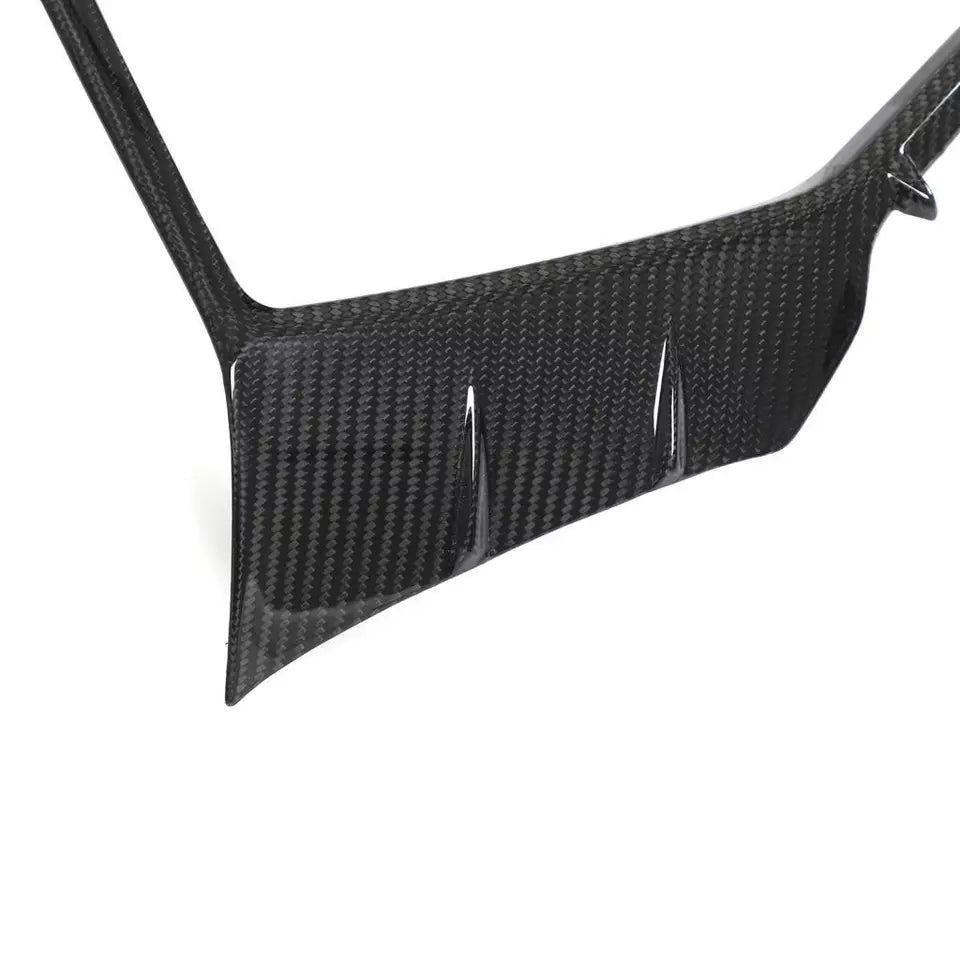 Dry Carbon Front Grille Grill Frame Cover - Audi RS6 RS7 C8 Avant.