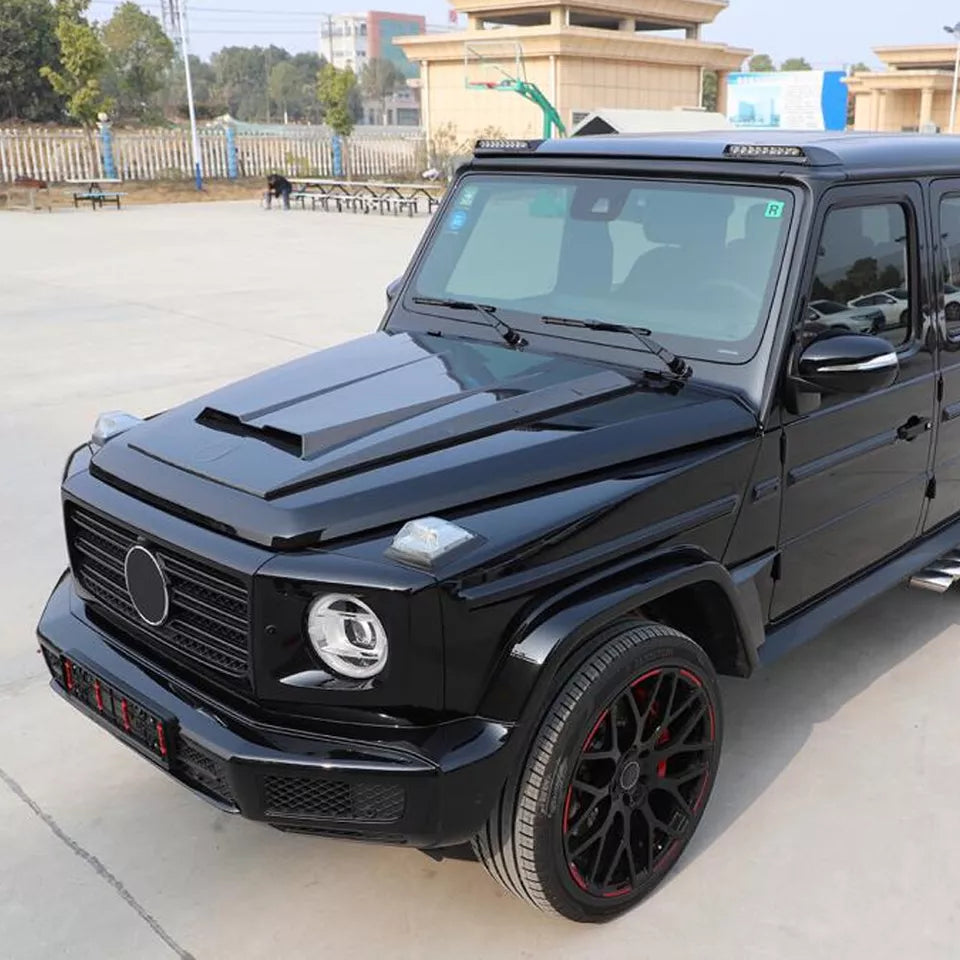 Carbon Fiber Front Roof Spoiler -  Mercedes Benz G Wagon W463 W464 G550 G63 2019+.