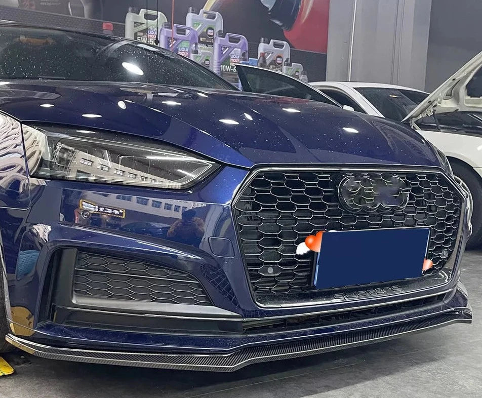 Carbon Fiber Front Lip Extension - Audi A5/S5 S-Line.