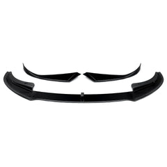 AC Style Gloss Black Front Splitter Lip -  BMW 4 Series G22 / G23 M Sport.