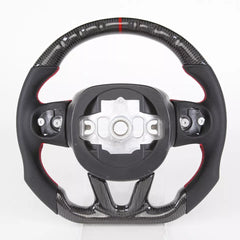 Dodge Charger Carbon Fiber Steering Wheel w/ Heated - Dodge Challenger Durango Hellcat.