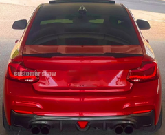 Carbon Fiber Rear Diffuser w/ LED BMW F22 / F23 2 Series.