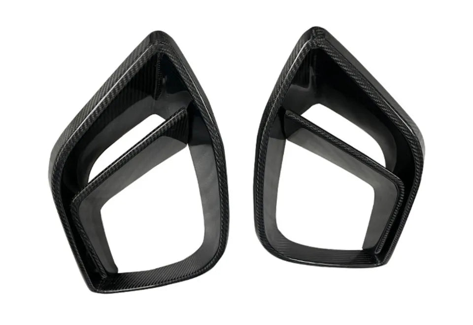 Carbon Fiber Air Vent Fog Cover - Mercedes Benz AMG GT43 GT53 GT63.
