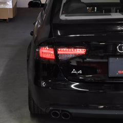 Full LED Tail Light Set w/ animation - 2013-2016 Audi A4 S4.