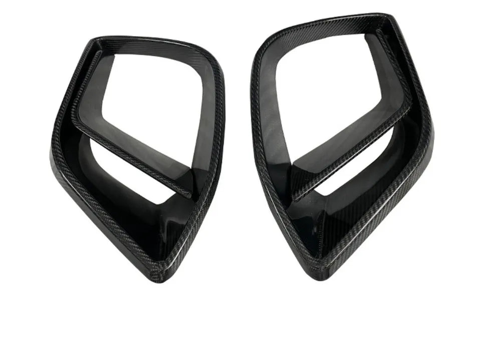 Carbon Fiber Air Vent Fog Cover - Mercedes Benz AMG GT43 GT53 GT63.