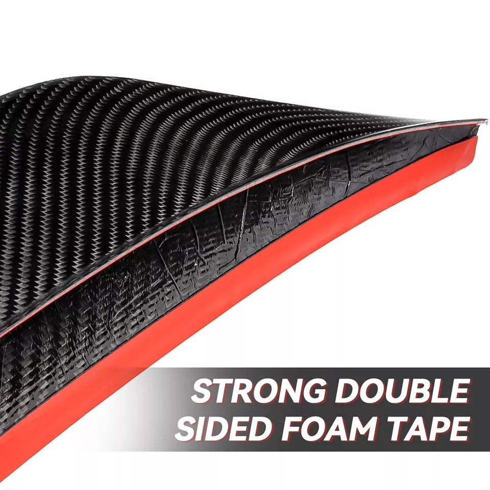 Carbon Fiber Duckbill Trunk Spoiler Lip - BMW E60 5 Series.