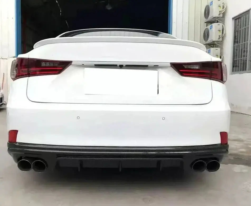 Carbon Fiber Rear Diffuser - Lexus IS250 IS300 IS350.
