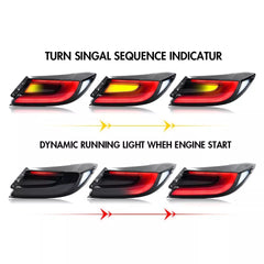 OEM+ LED Sequential Rear Tail Light Set -2022-2024 Toyota GR86 / Subaru BRZ.