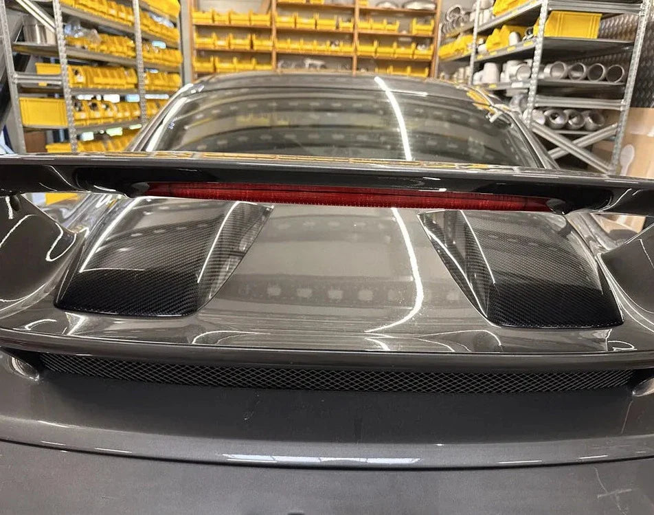 Carbon Fiber Rear Intake Vents Cover Scoop - Porsche GT3 911 991.2.