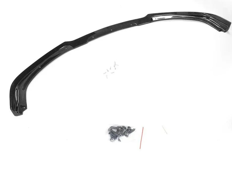 Carbon Fiber Front Bumper Splitter Lip - Lexus ISF Sedan.