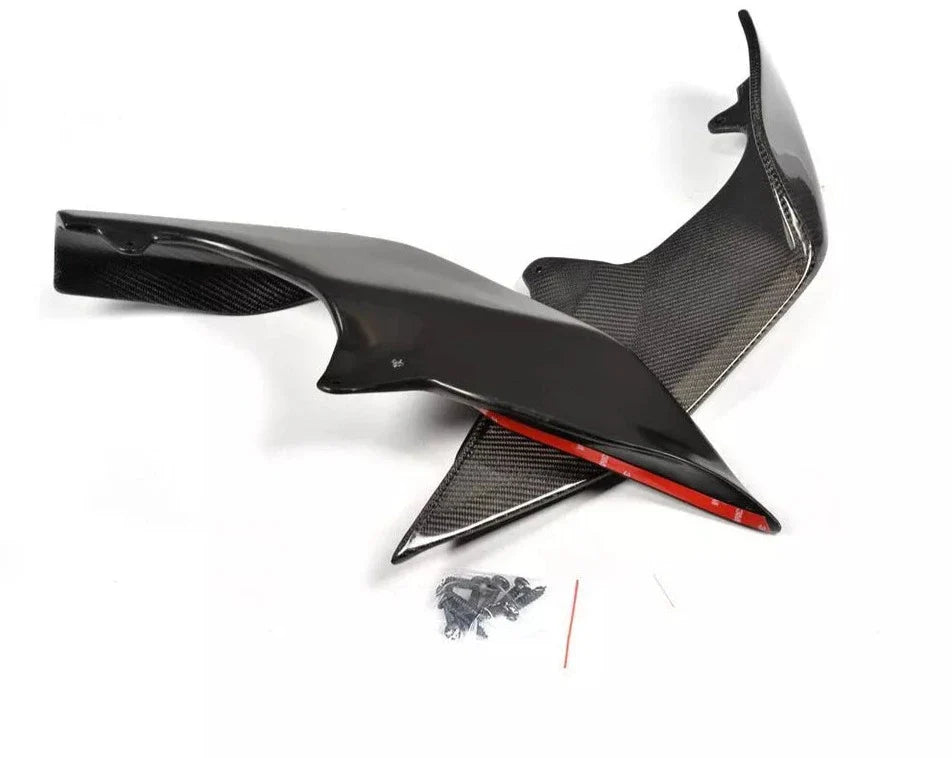 Carbon Fiber Front Bumper Lip Side Spiltter - Lexus GS F Sport 2013-2015.
