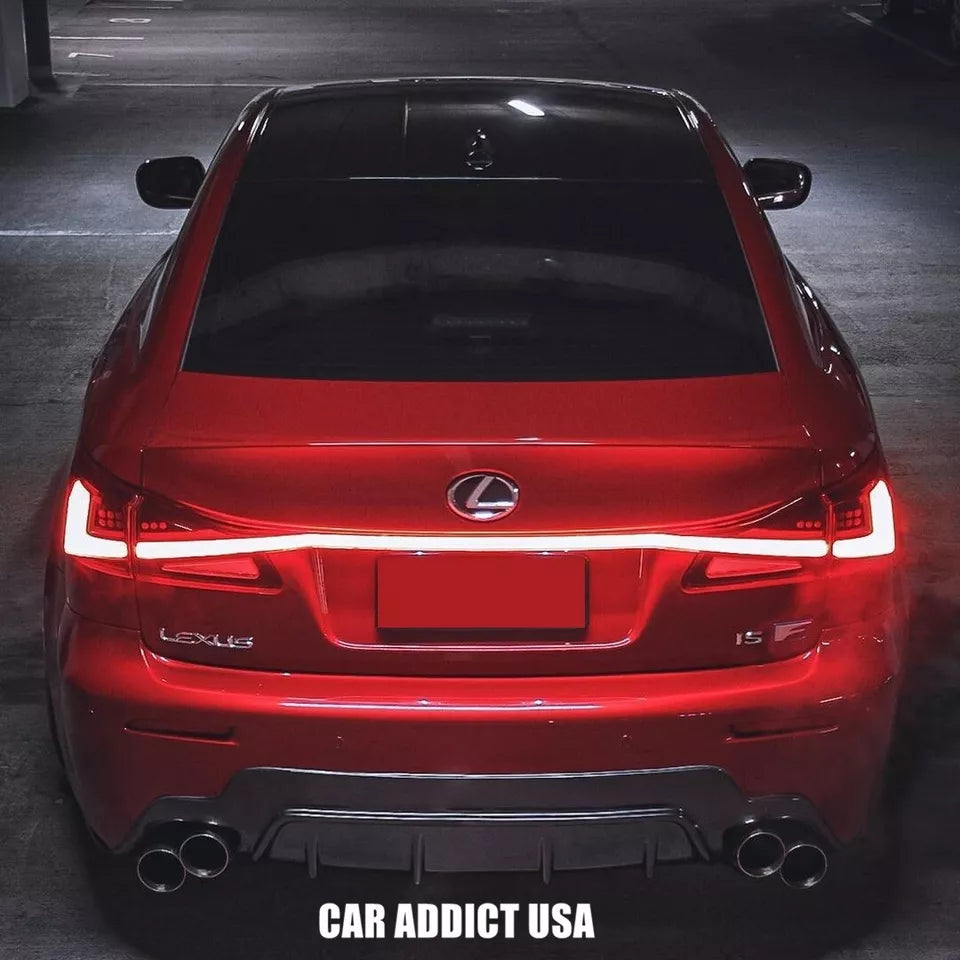 LED Tail lights w/ Trunk Bar Light - Lexus IS250 IS350.