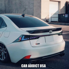 Clear RGB LED Rear Tail Light - Lexus IS250 IS300 IS350 ISF.